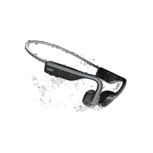 Shokz OpenMove bone conduction hoofdtelefoon grijs