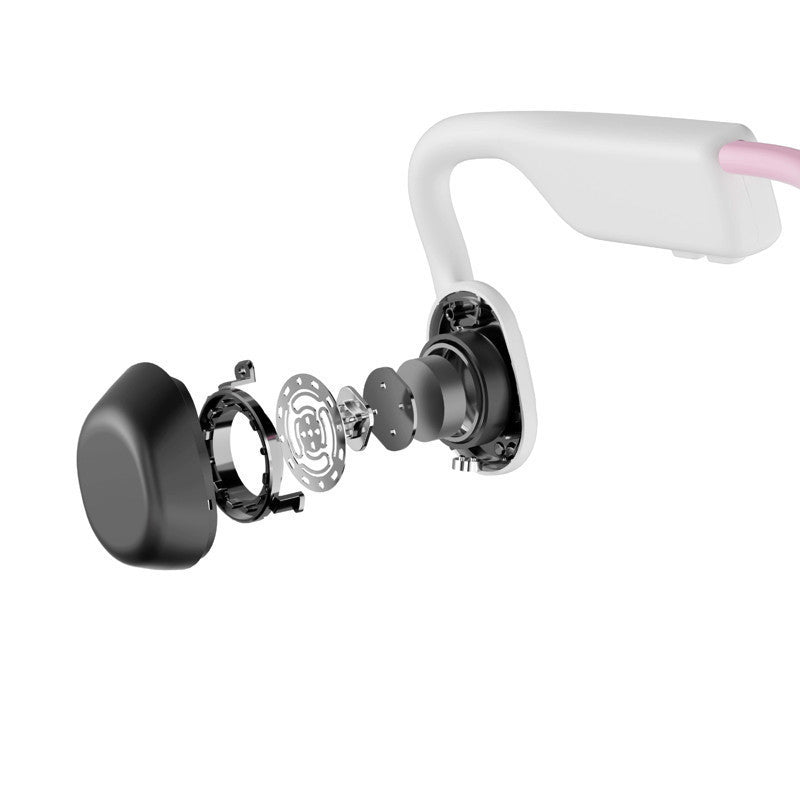 Shokz OpenMove bone conduction hoofdtelefoon roze