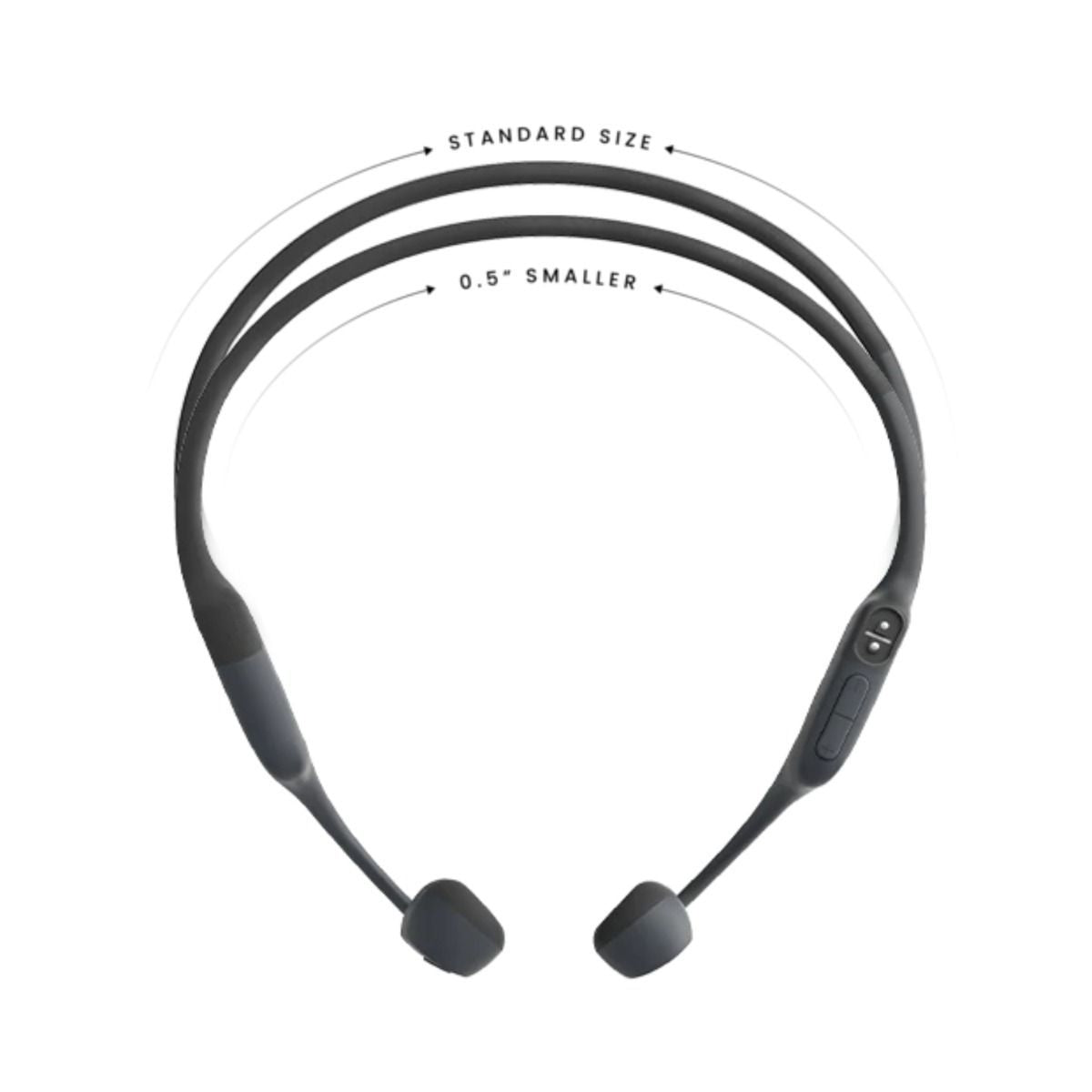 Shokz OpenRun Mini bone conduction hoofdtelefoon zwart