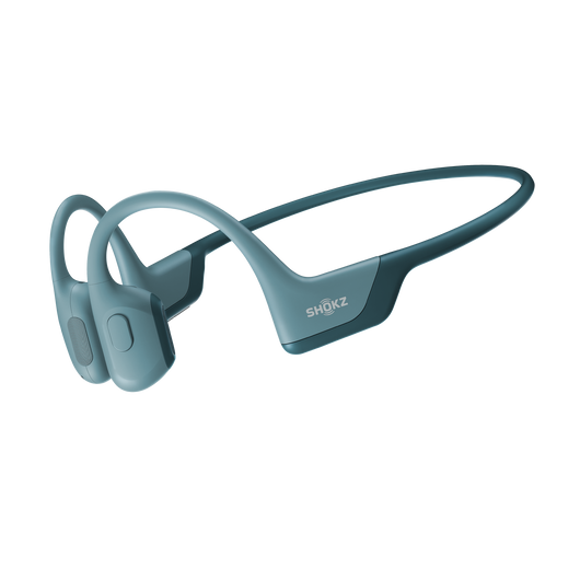 Shokz OpenRun Pro bone conduction hoofdtelefoon blauw