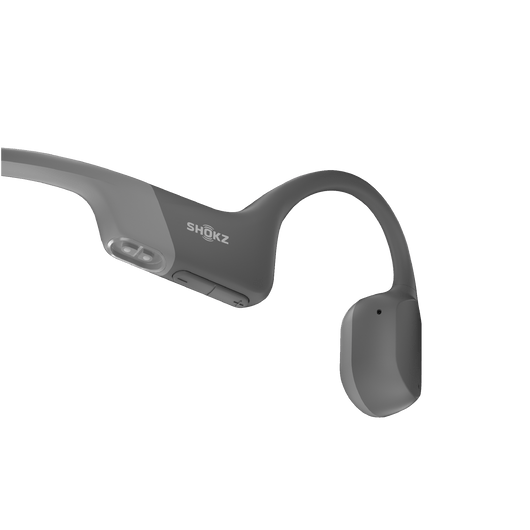 Shokz OpenRun bone conduction hoofdtelefoon grijs