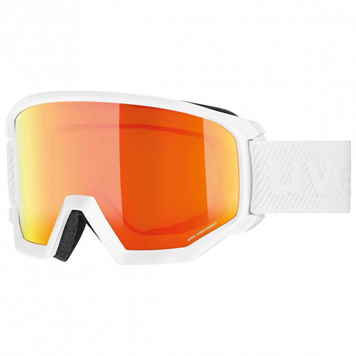 Uvex Athletic CV skibril wit