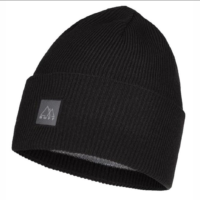 Buff Crossknit Hat Solid