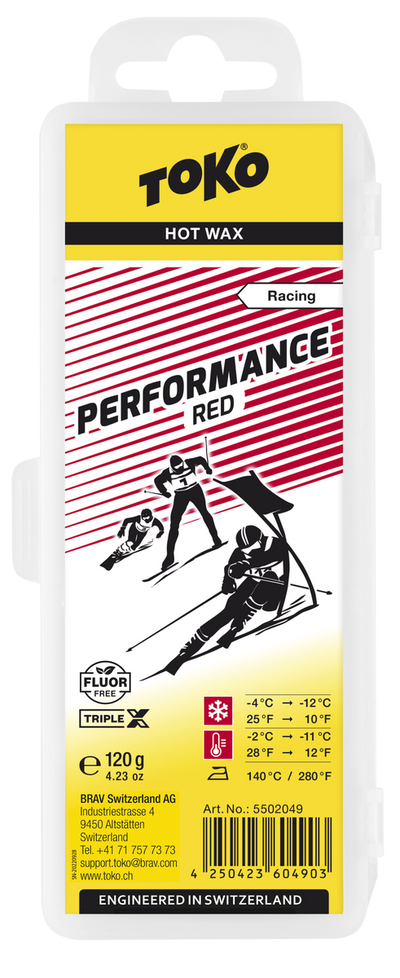 TOKO Performance Hot Wax Red