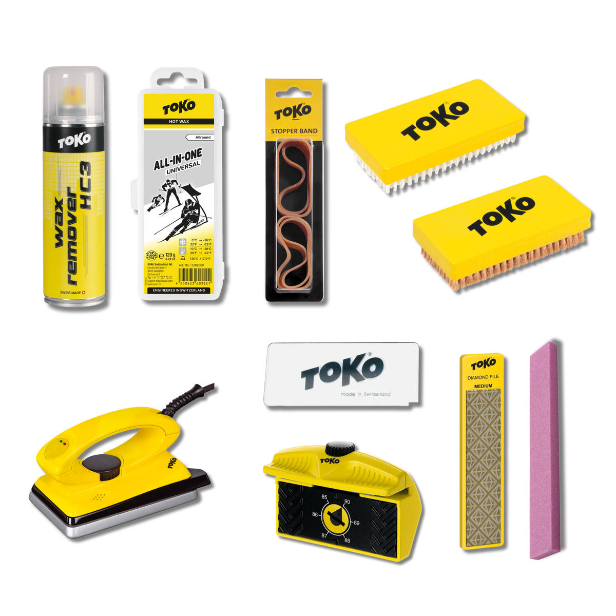 TOKO Wax en Slijpset