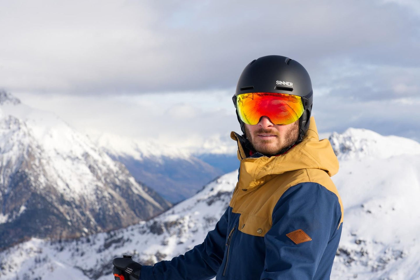 Sinner MONTBLANC VISOR 55-58 cm