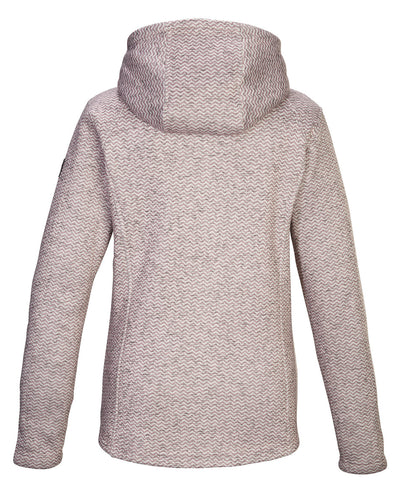 Killtec KOW 5 gebreid fleece vest dames roze