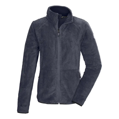 Killtec KOW 6 fleece vest dames blauw