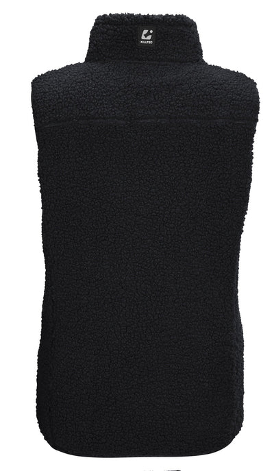 Killtec KOW 7 sherpa fleece bodywarmer dames zwart