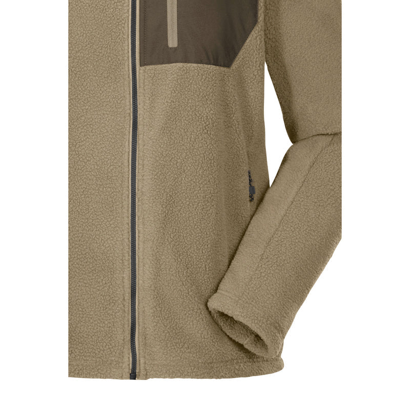Killtec KOW 105 sherpa fleece vest heren taupe