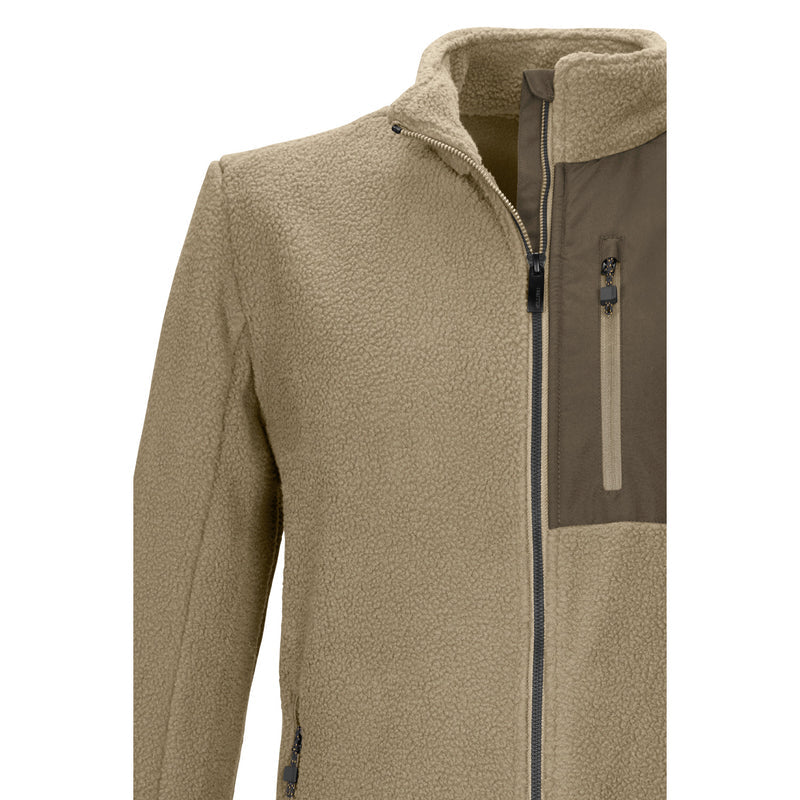 Killtec KOW 105 sherpa fleece vest heren taupe