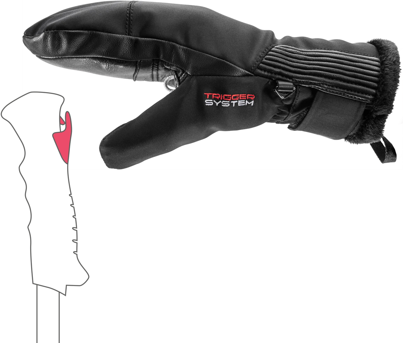 LEKI Vallarta 3D Mitten 7.5