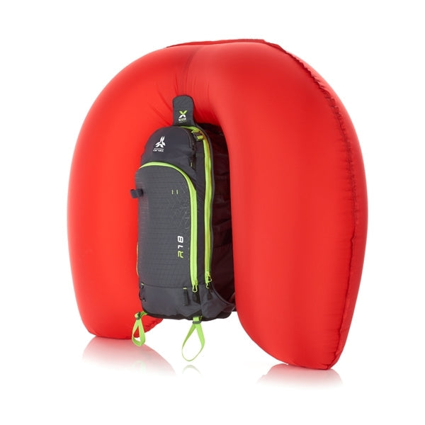 Arva Reactor 18L lawinerugzak met airbag grijs
