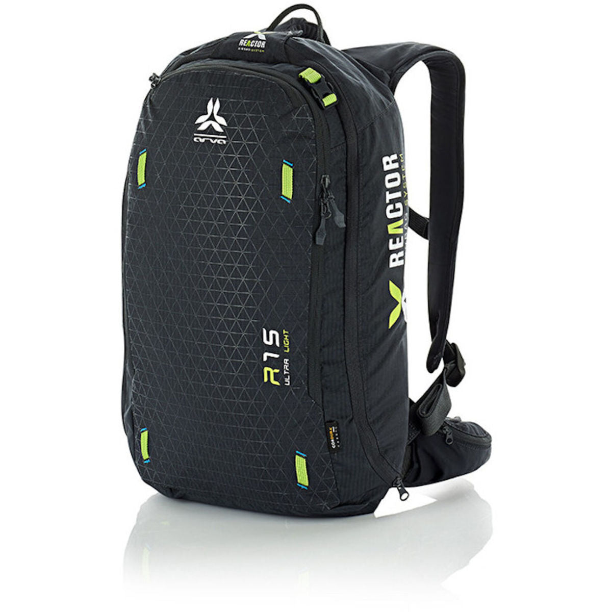 Arva Reactor Ultralight 15L lawinerugzak met airbag grijs