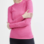 Craft Core Dry Active Comfort LS W thermoshirt lange mouwen roze dames