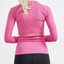Craft Core Dry Active Comfort LS W thermoshirt lange mouwen roze dames
