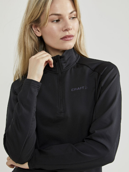 Craft Core Gain Midlayer W dames skipully zwart