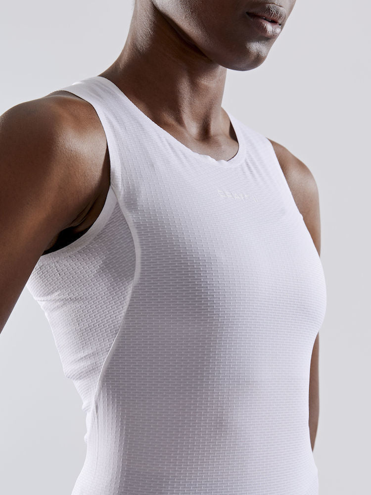 Craft Pro Dry Nanoweight SL W ondershirt zonder mouwen wit dames