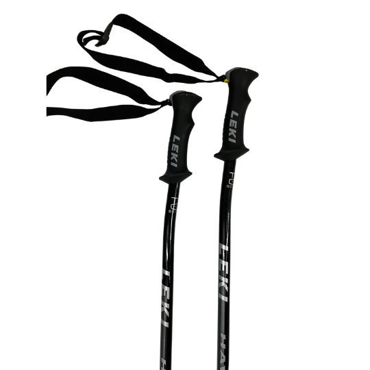 LEKI Hawk TR skistokken zwart