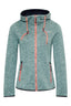 Nordberg Elise fleece vest dames groen