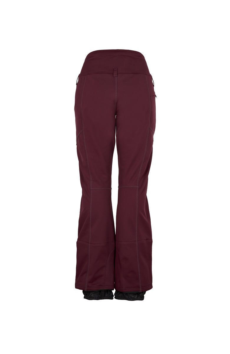 O'Neill Blessed softshell skibroek dames rood
