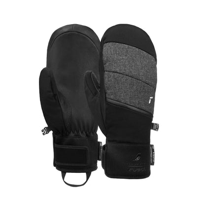 Reusch Febe R-Tex XT Mitten skiwanten zwart/grijs