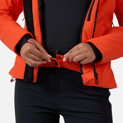 Rossignol Cieloalto softshell ski jas oranje dames