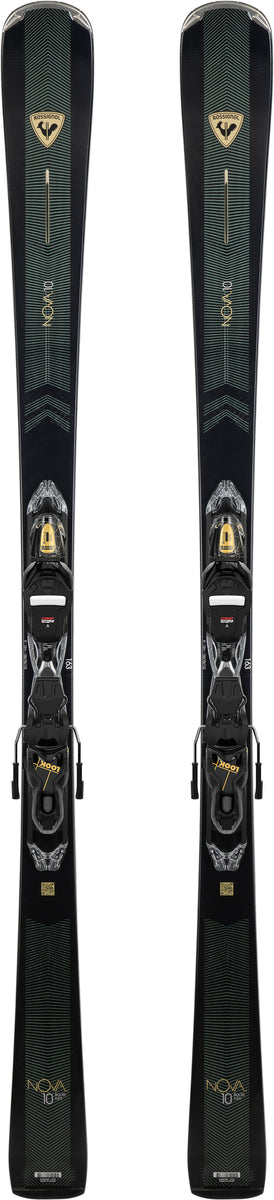 Rossignol Nova 10 piste ski's zwart/goud dames