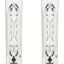 Rossignol Nova 6 piste ski's wit/goud dames