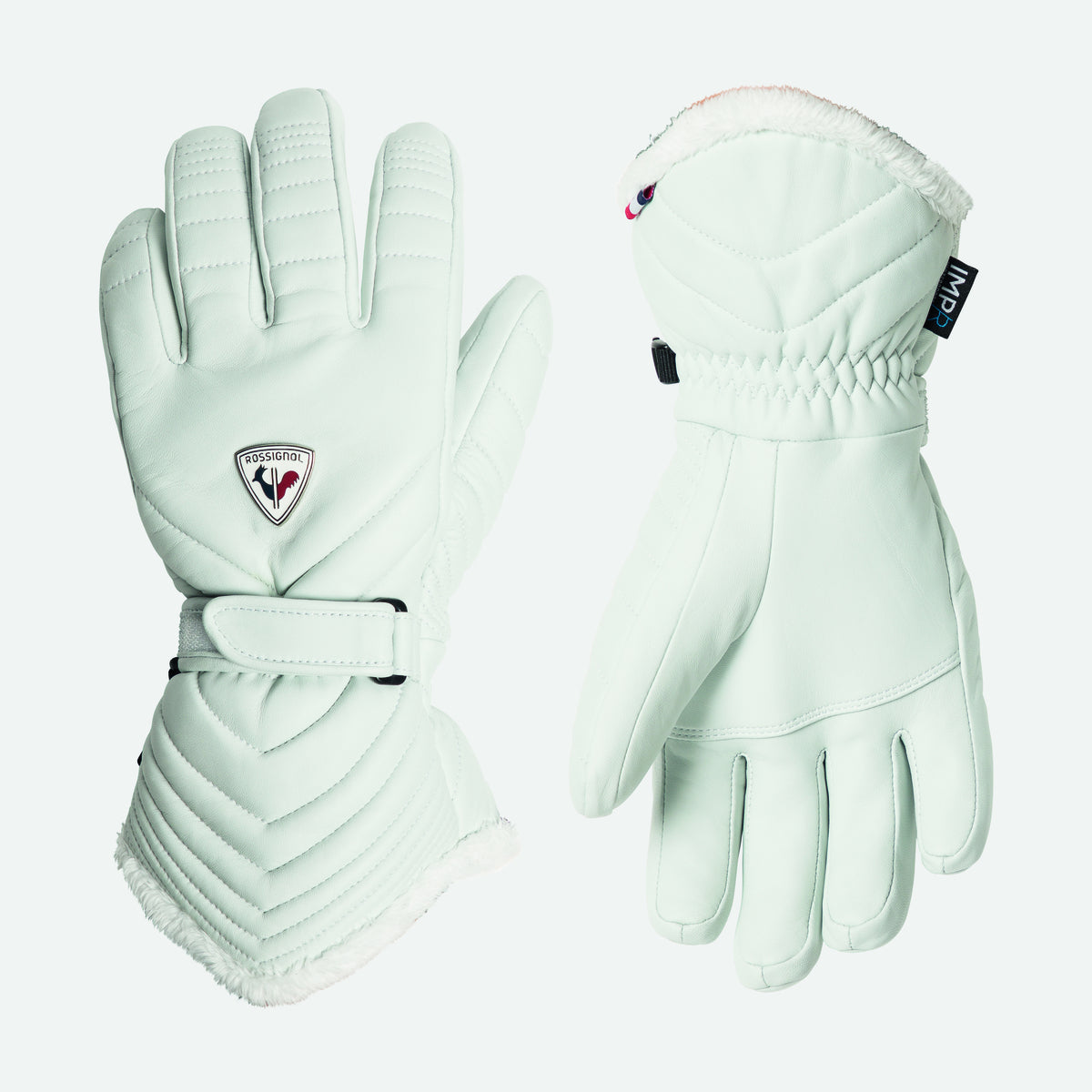 Rossignol Select Leather Impr skihandschoenen wit dames