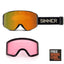 Sinner Aura skibril zwart/oranje + extra roze S1 lens