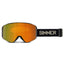 Sinner Aura skibril zwart/oranje + extra roze S1 lens