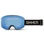 Sinner BOREAS skibril mat zwart/blauw + extra oranje S1 lens