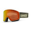 Sinner SNOWGHOST TRANS+ skibril groen/oranje