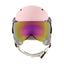 Sinner TYPHOON VISOR skihelm licht roze