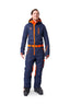 Snowsuits Powder Pro onesie skipak navy/oranje heren