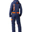 Snowsuits Powder Pro onesie skipak navy/oranje heren