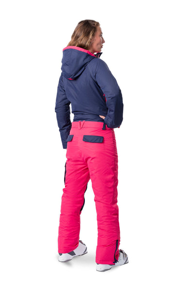 Snowsuits Snow Angel onesie skipak navy/roze dames
