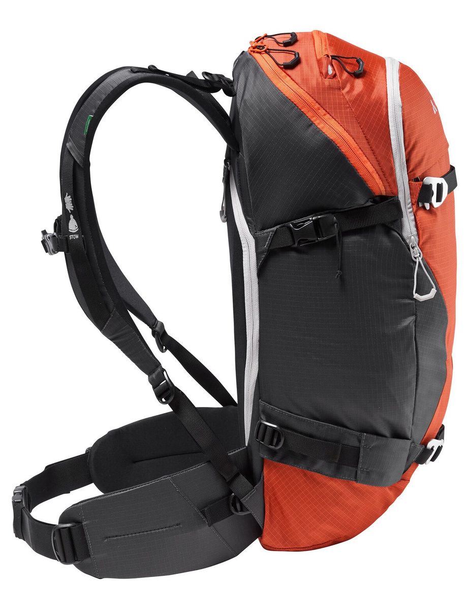 Vaude Back Bowl 30 ski rugak rood/zwart