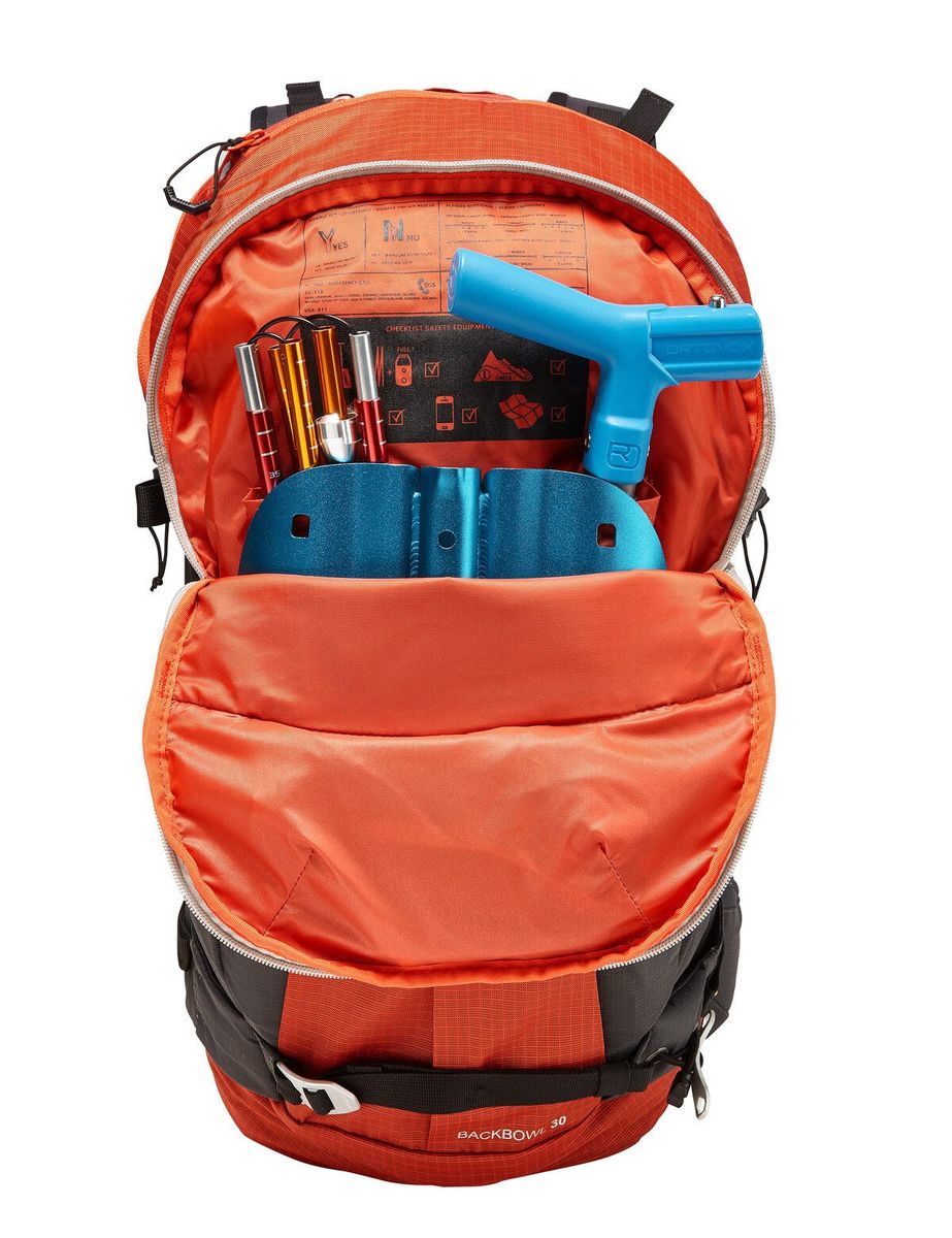 Vaude Back Bowl 30 ski rugak rood/zwart