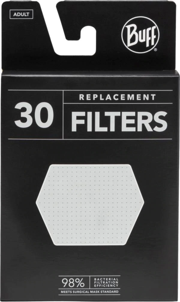 Buff Filter Pack 30 Buff Mask Filters voor volwassenen