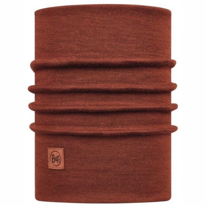 Buff Heavyweight Merino Wool Solid Sienna nekwarmer