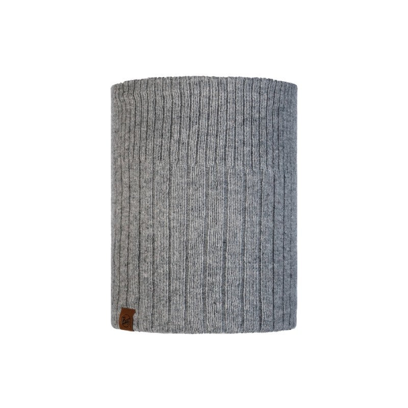 Buff Knitted & Polar Neckwarmer Kort Light Grey nekwarmer