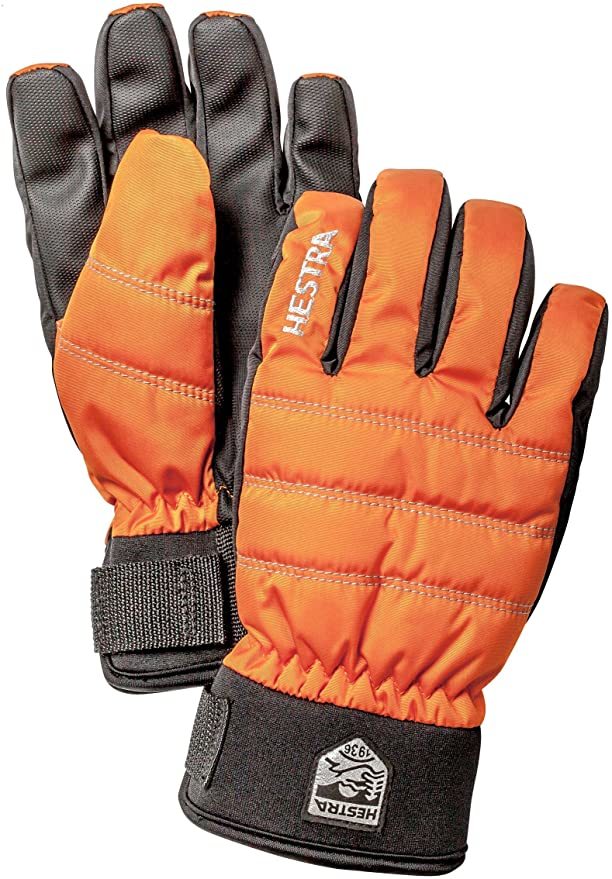 Hestra CZone Primaloft kinder handschoenen oranje
