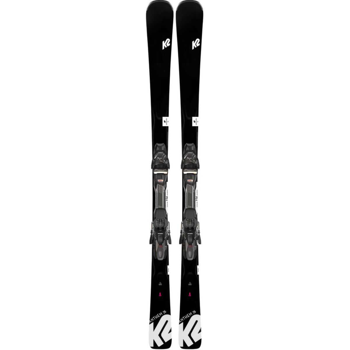K2 Anthem 76EU ski's dames zwart