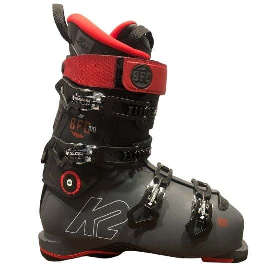 K2 BFC 100 skischoenen heren grijs/rood