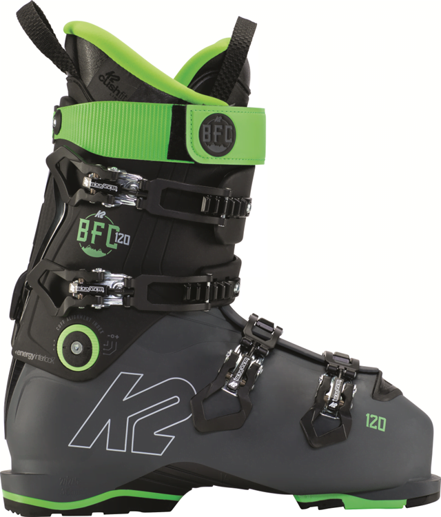 K2 BFC 120 skischoenen heren grijs/groen