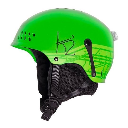 K2 Entity skihelm kinder licht groen