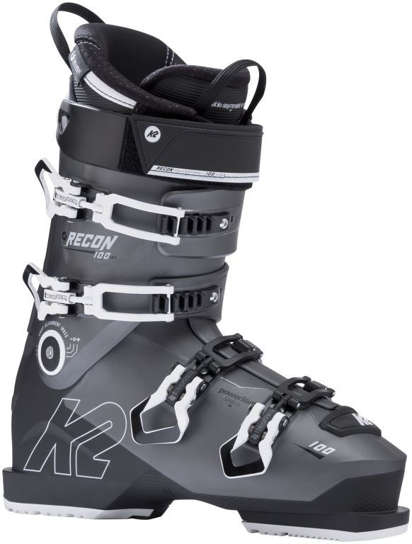 K2 Recon 100 MV skischoenen heren grijs/zwart