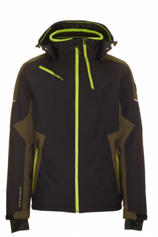 Killtec Stepfen ski jas heren zwart/groen